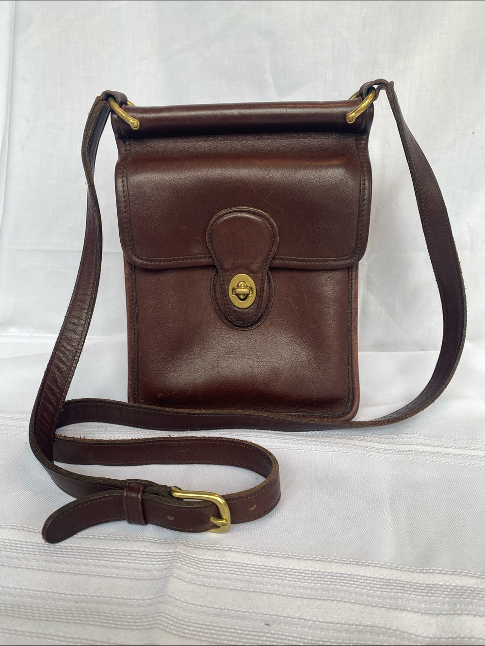 Vintage Coach 9930 Murphy Brown Leather Crossbody Bag